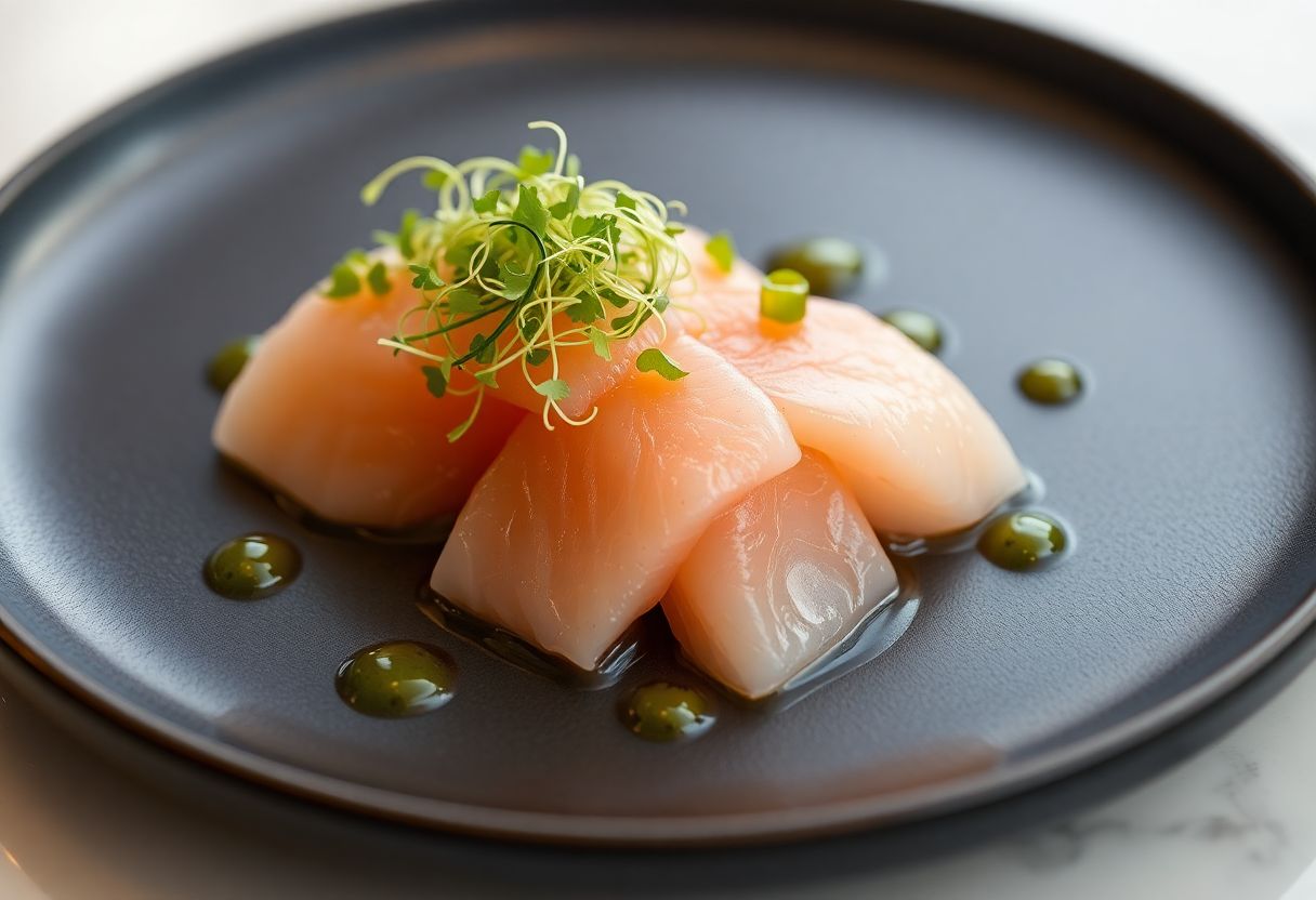 Hamachi Crudo